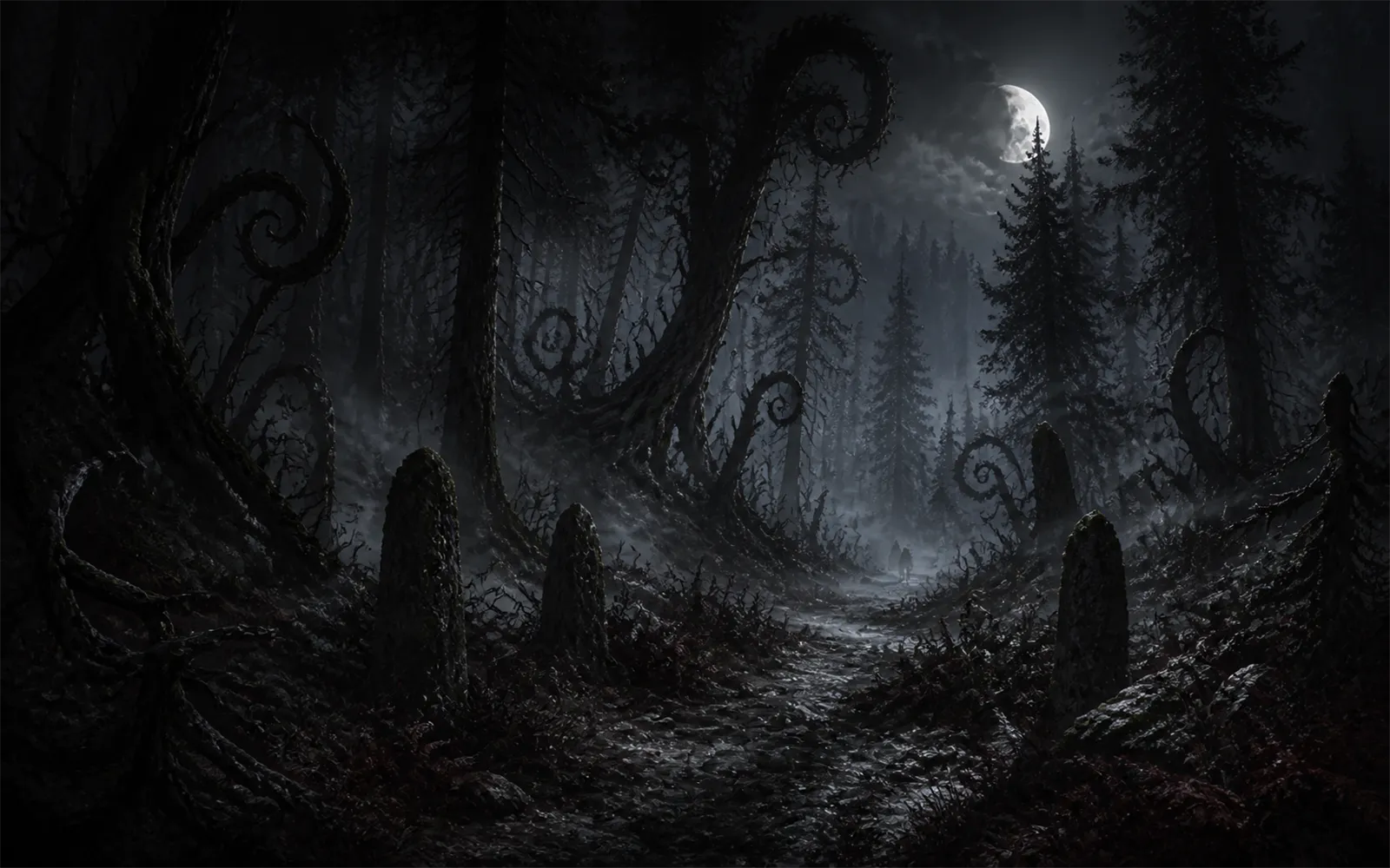 The Wolvenwood forest